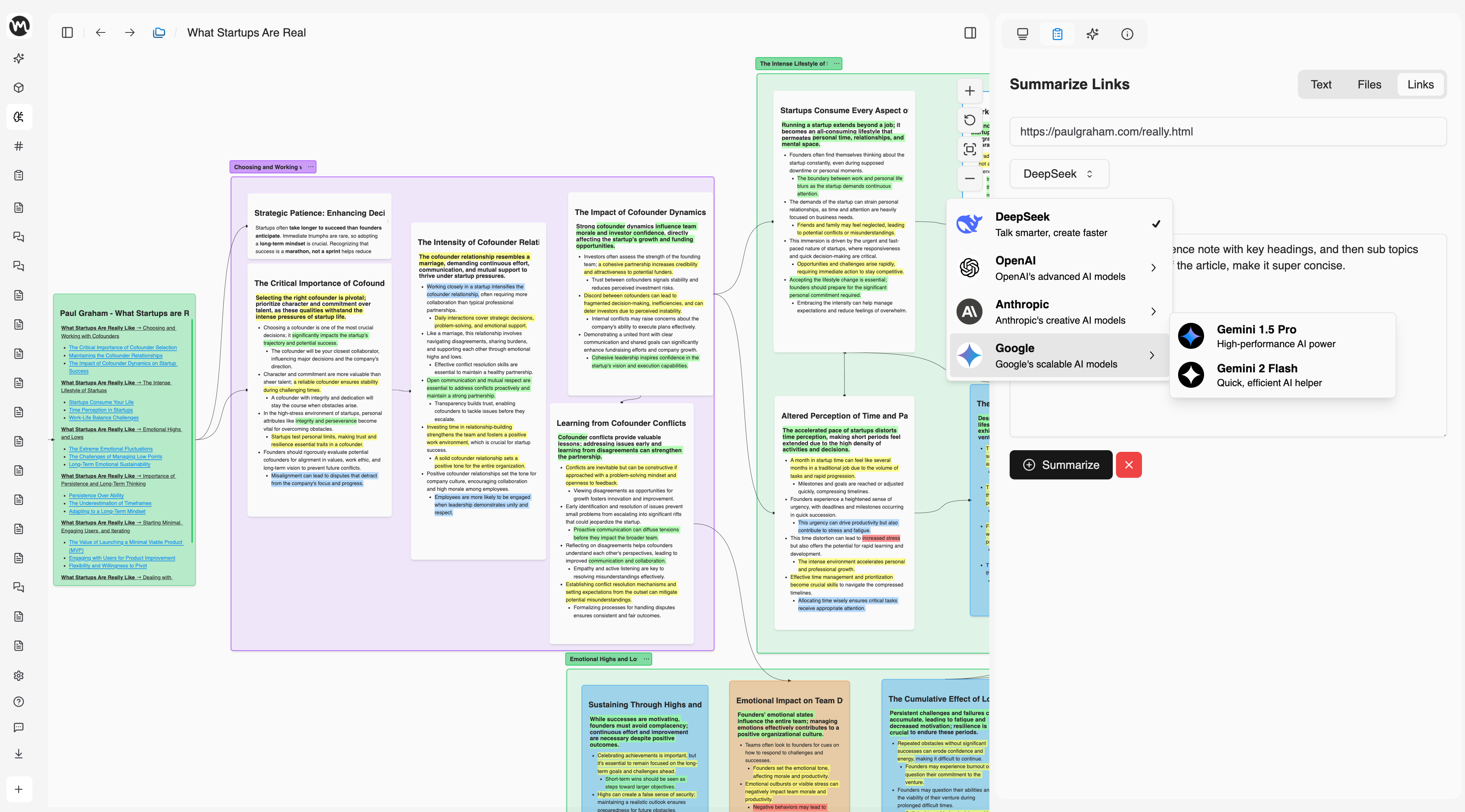 Summary Component Mockup